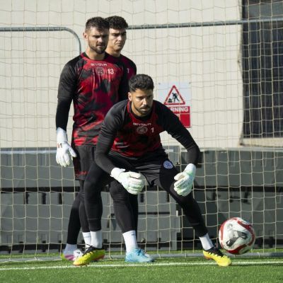 Nauzet García durante un entrenamiento (@LincolnRedImps)