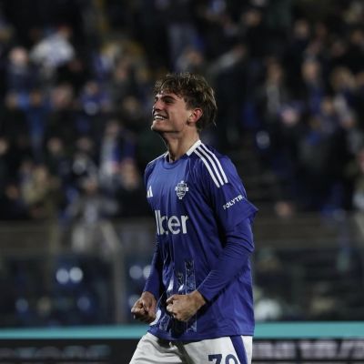 Nico Paz tras la victoria contra la Roma (@nicopaz1o_)
