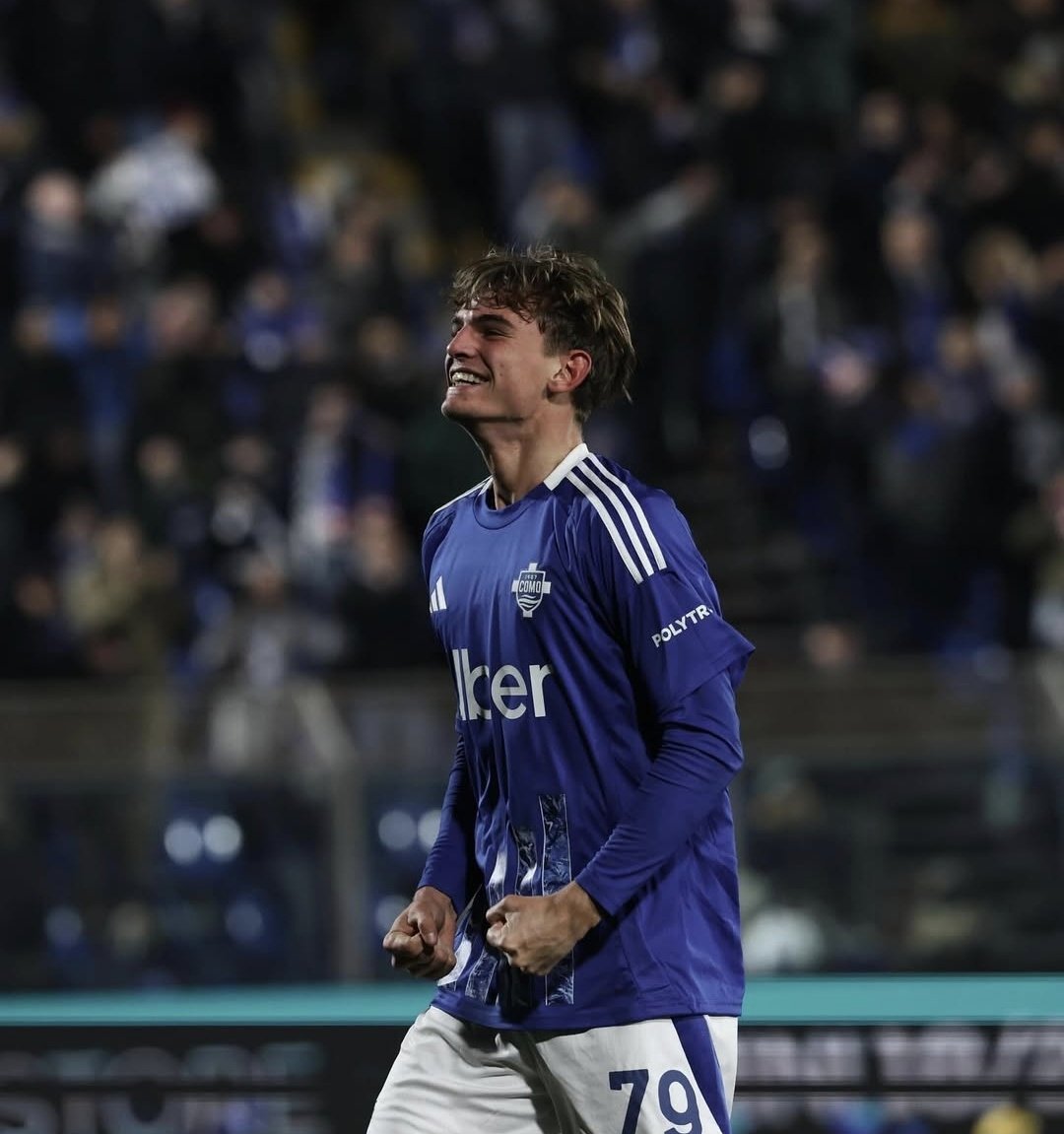Nico Paz tras la victoria contra la Roma (@nicopaz1o_)