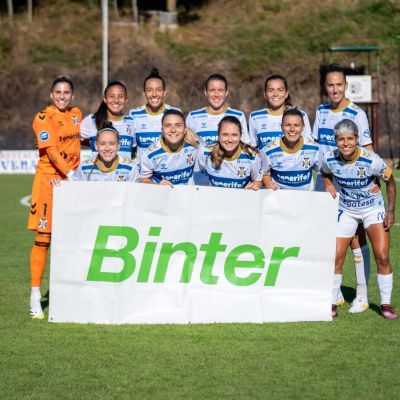 Alineación inicial del Tenerife femenino contra DUX Logroño. (CD TENERIFE FEMENINO)