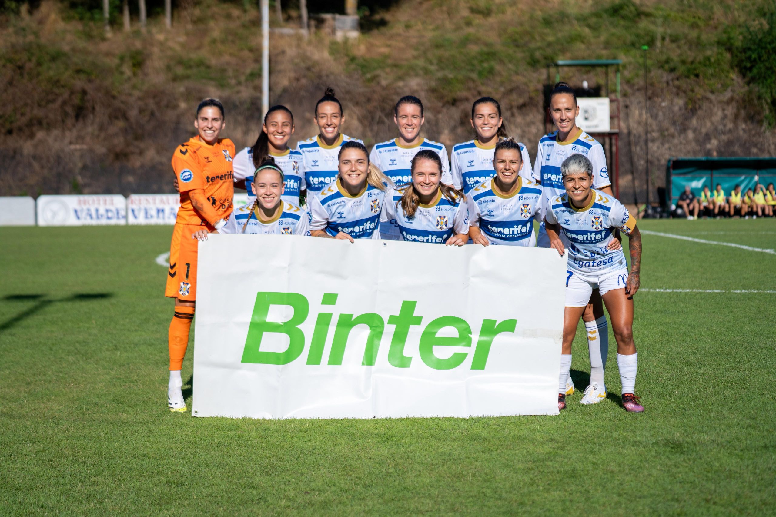 Alineación inicial del Tenerife femenino contra DUX Logroño. (CD TENERIFE FEMENINO)