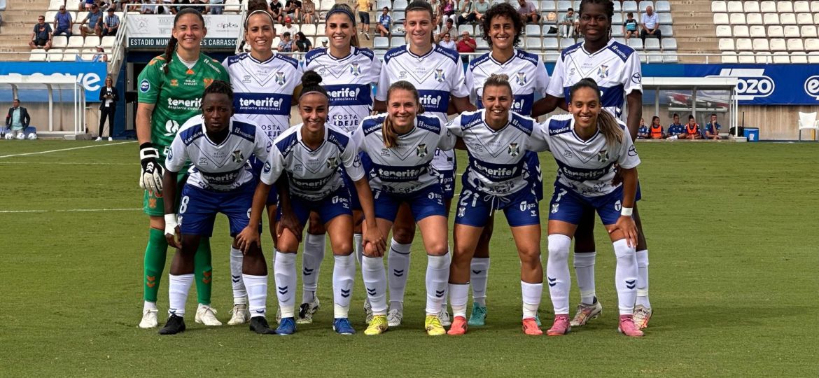 Alineación del Tenerife contra Alhama. (CD TENERIFE)
