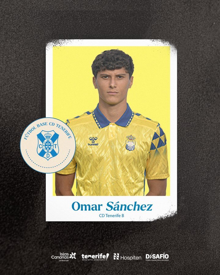 Omar Sánchez, refuerzo tinerfeño para el filial (@CdtCantera)