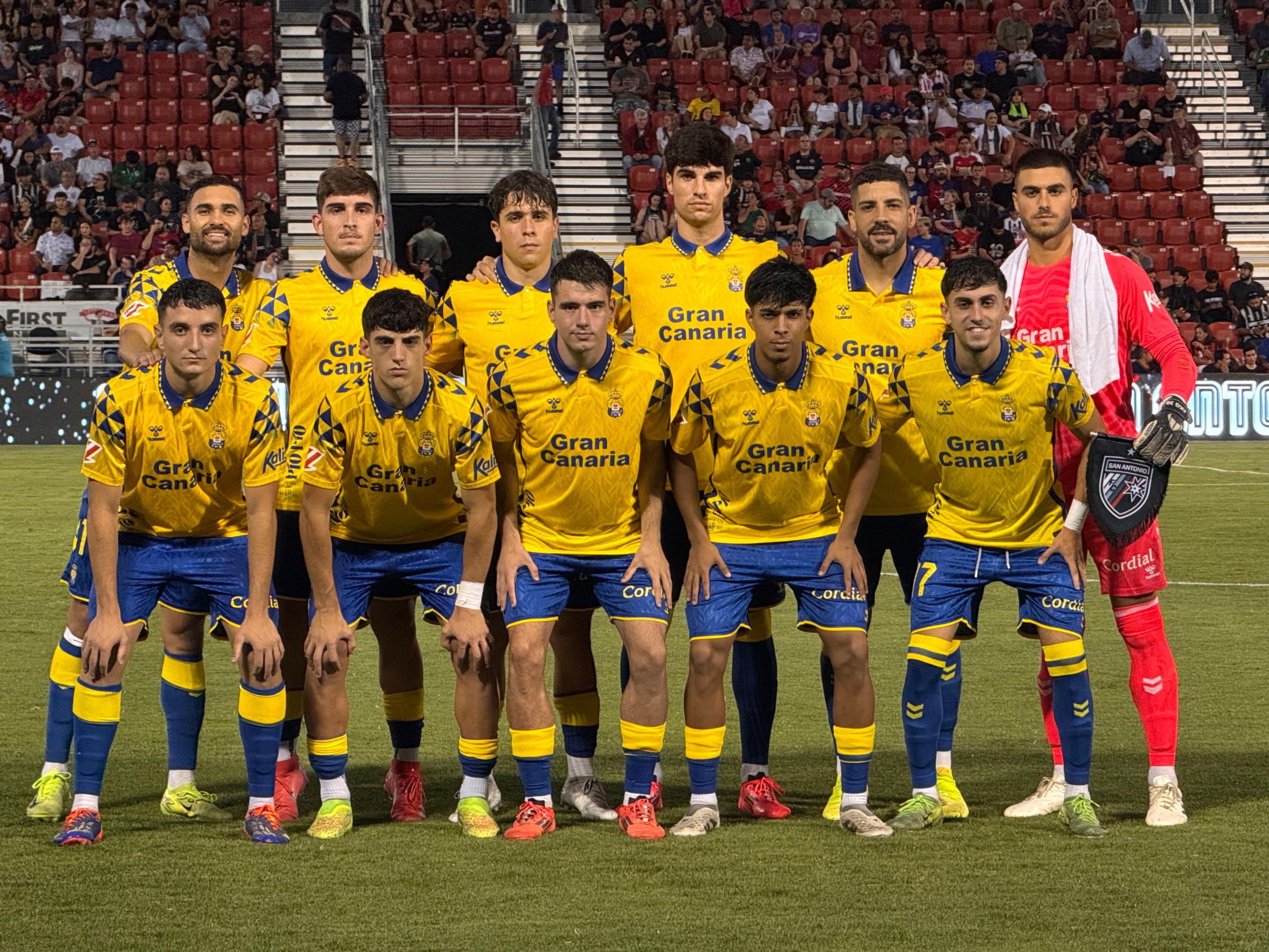 Once amarillo en San Antonio (UD Las Palmas)