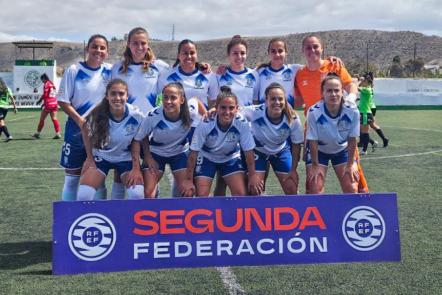 Once blanquiazul en Arguineguín (CD Tenerife)