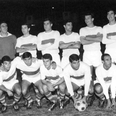 Once blanquiazul en la temporada 66-67 (CD Tenerife)