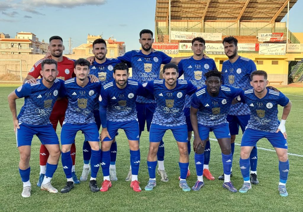 Once del CD Marino ante la UD Ibarra en las semifinales de la Copa Heliodoro (CDMarinoOficial)