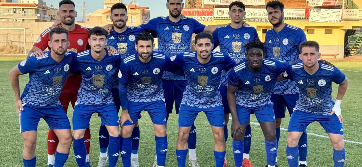 Once del CD Marino ante la UD Ibarra en las semifinales de la Copa Heliodoro (CDMarinoOficial)