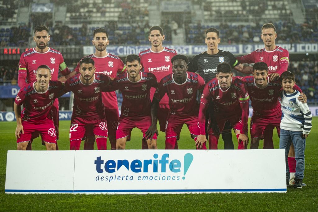 Once del Tenerife contra el Alba (CD TENERIFE)