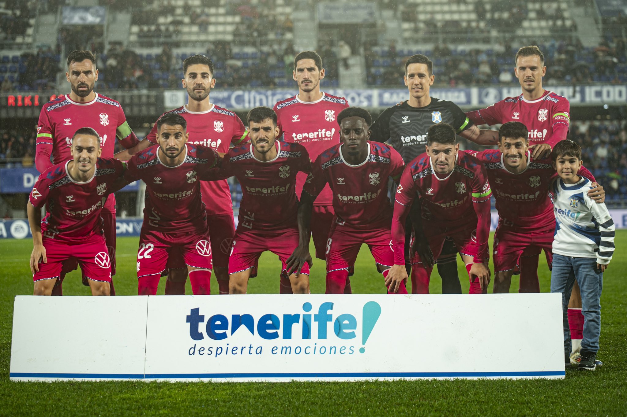 Once del Tenerife contra el Alba (CD TENERIFE)