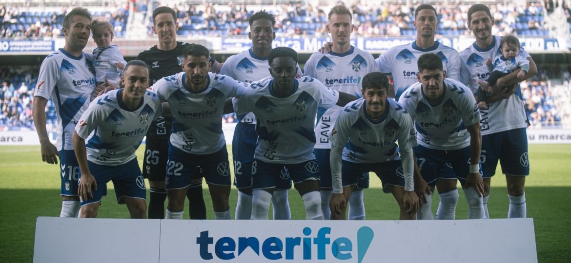 Once del Tenerife contra el Cádiz (CD TENERIFE)