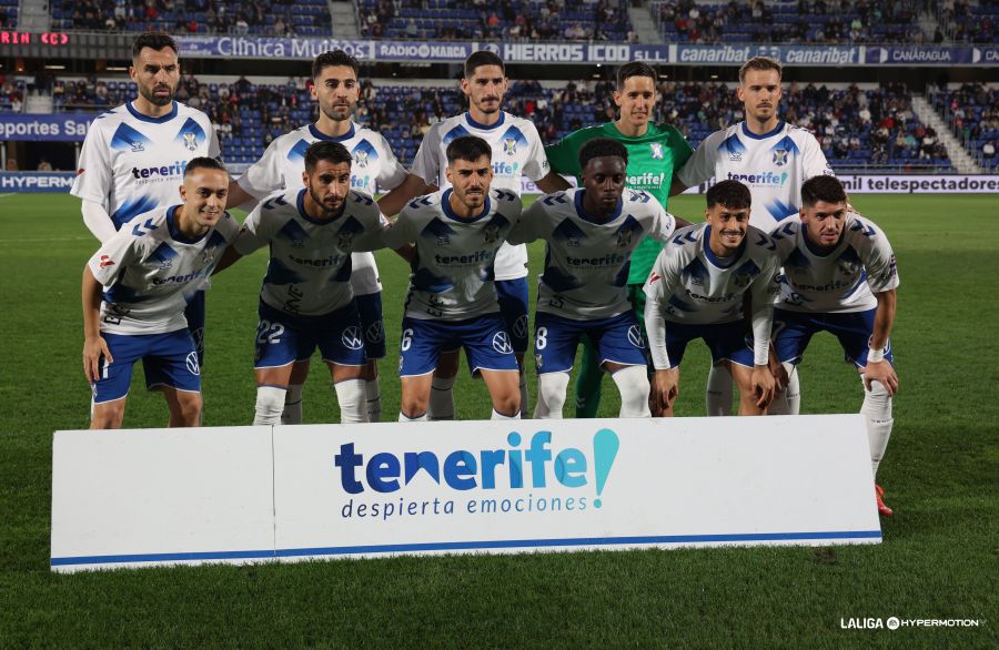 Once del Tenerife contra el Córdoba (LA LIGA)