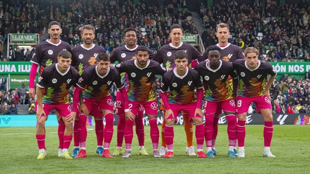 Once del Tenerife contra el Racing de Santander (LA LIGA)