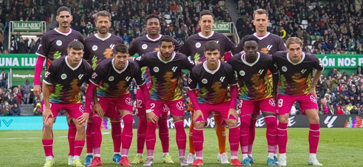 Once del Tenerife contra el Racing de Santander (LA LIGA)