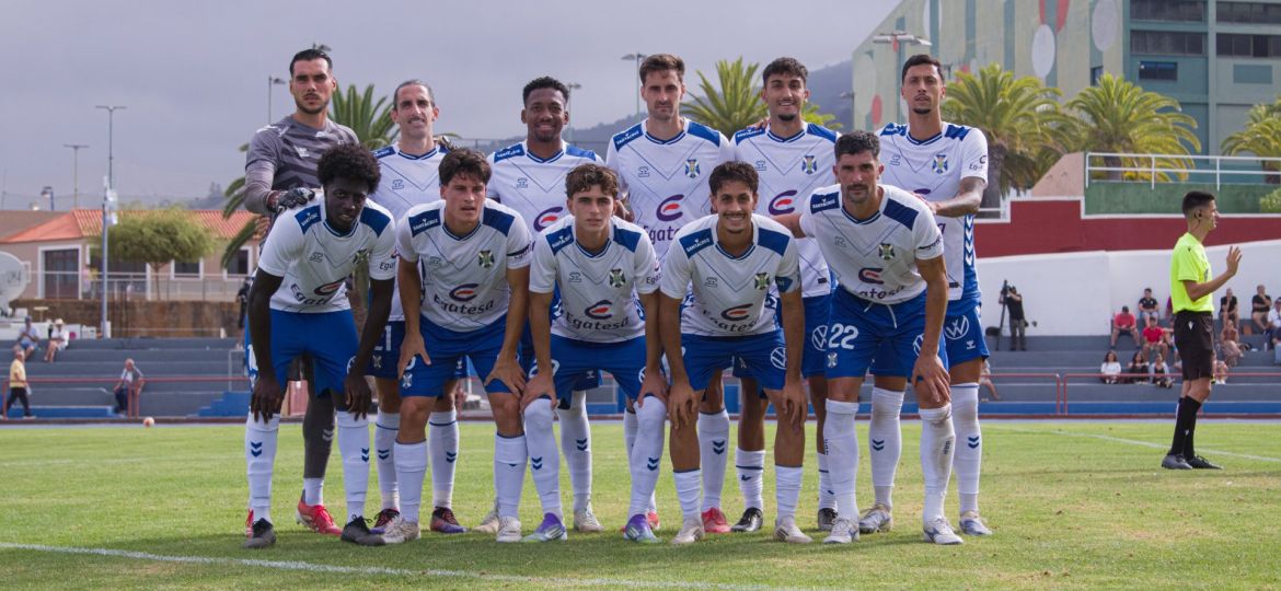 Once inicial contra el Atlético Paso (CD Tenerife)