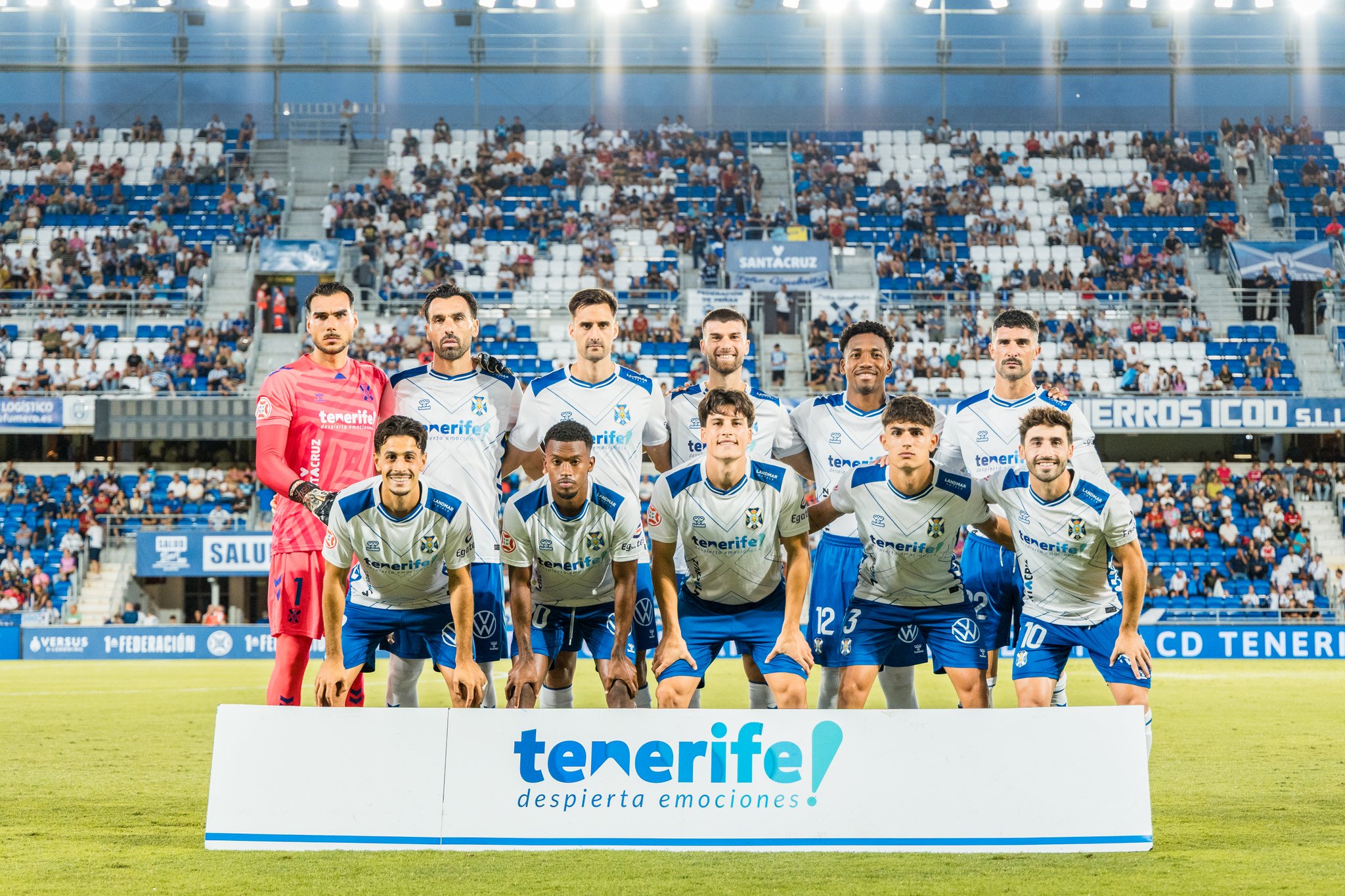 Once inicial contra el Zamora (CD TENERIFE)