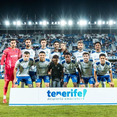 Once inicial del Tenerife contra el Celta Fortuna (CD Tenerife)