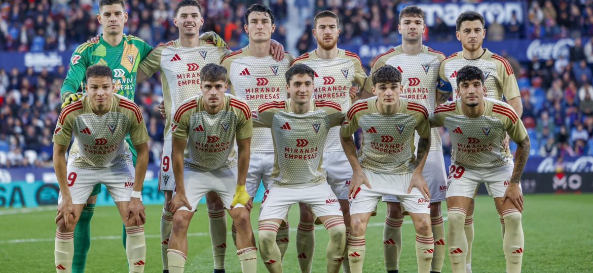 Once jabato en su último partido (CDMirandes)