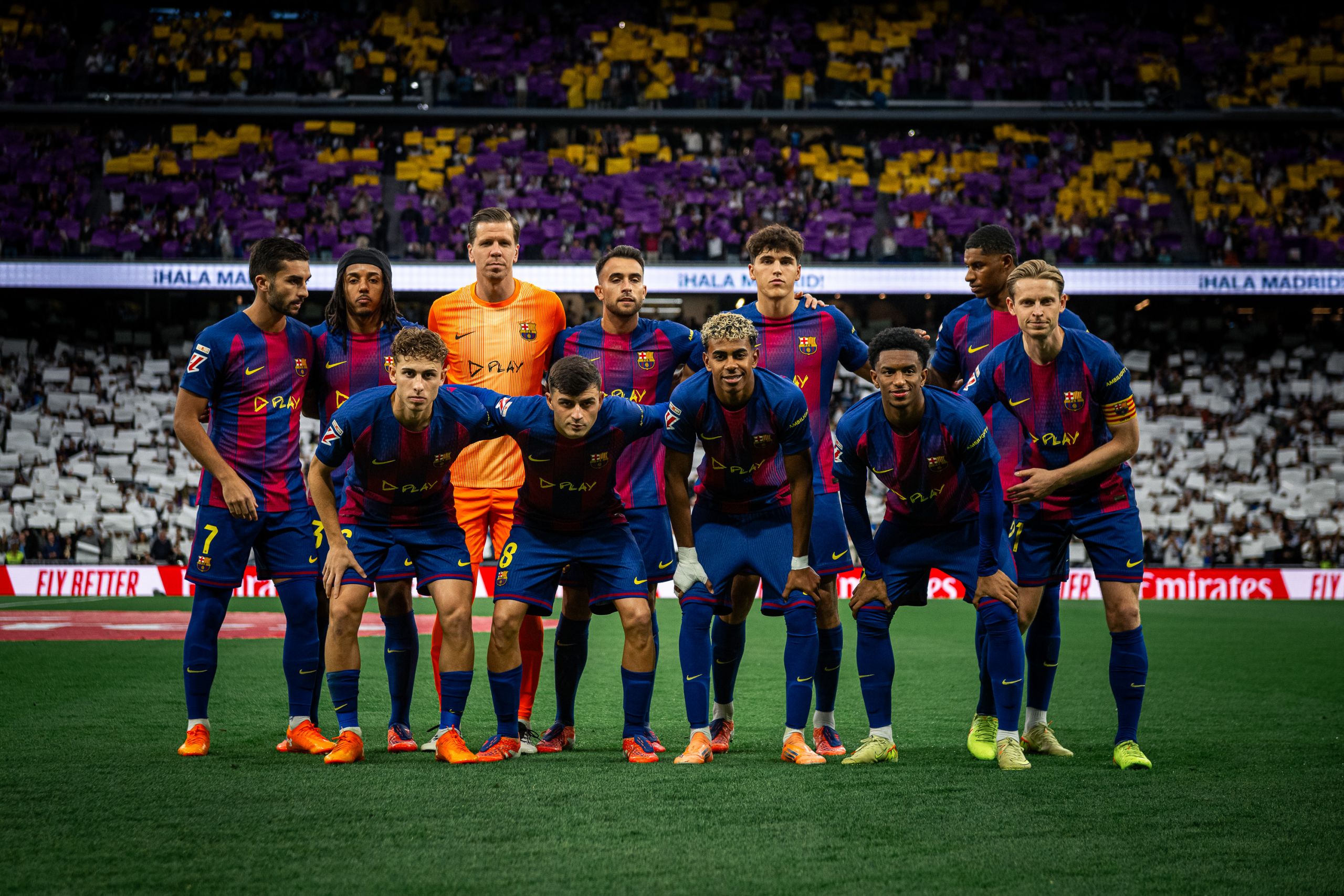 Once titular del Barça en el Bernabéu (FC Barcelona)