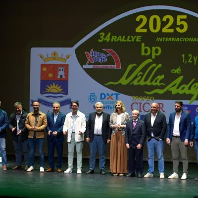 Presentación del rally Villa de Adeje (CEDIDA)