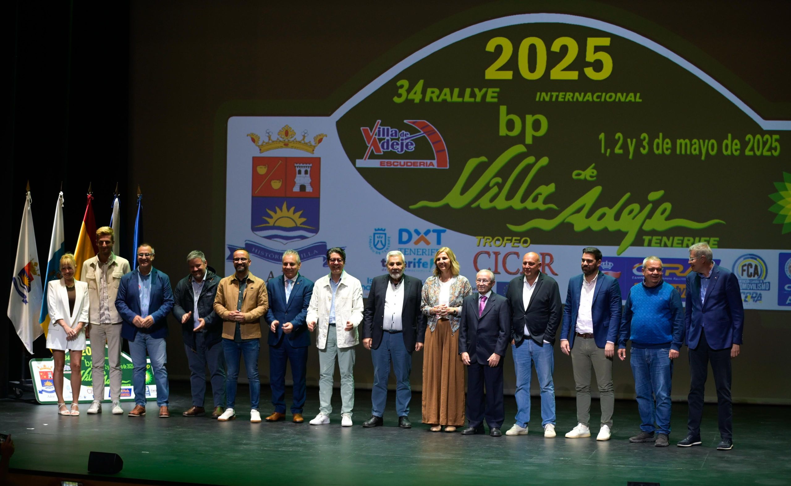 Presentación del rally Villa de Adeje (CEDIDA)