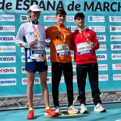 Pablo González con su medalla (CEDIDA)