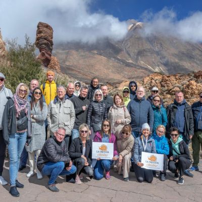 Participantes del Congreso Internacional de Cittaslow (LA OROTAVA)