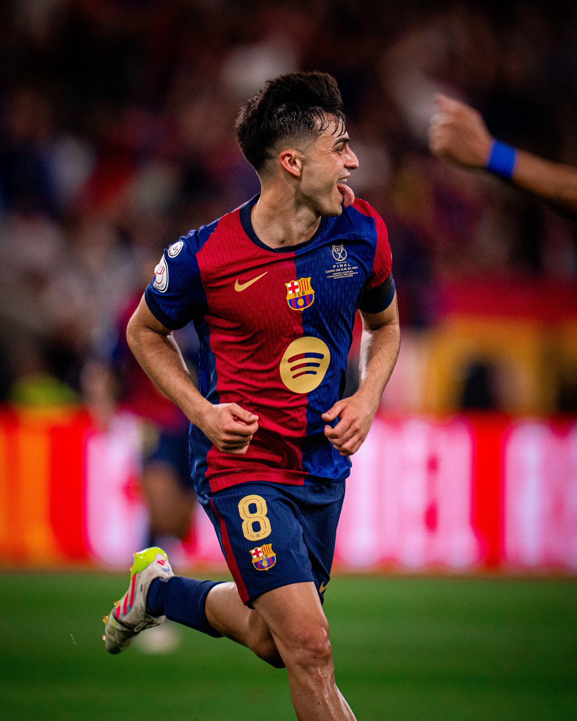 Pedri, en la final de Copa del Rey contra el Real Madrid (FC BARCELONA)
