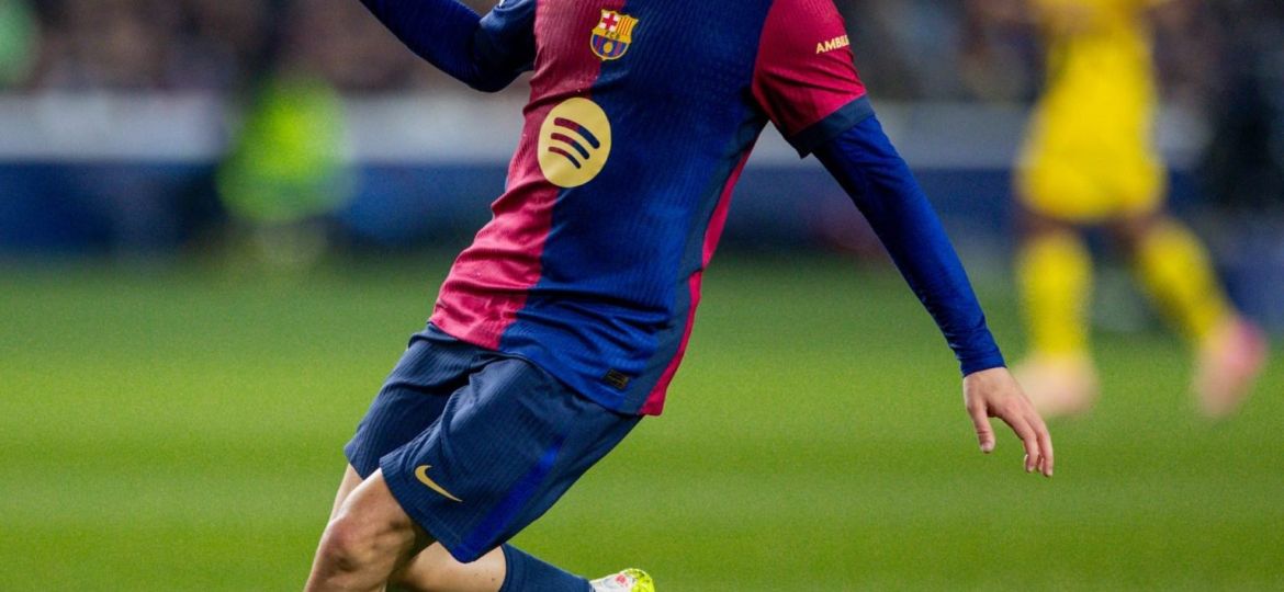 Pedri en la ida ante el Borussia Dortmundo (@FCBarcelona_es)