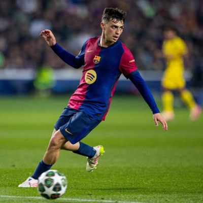Pedri en la ida ante el Borussia Dortmundo (@FCBarcelona_es)