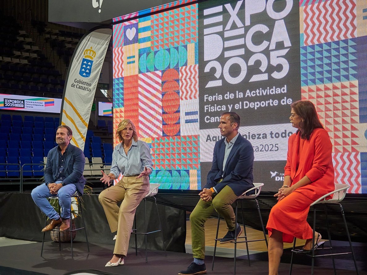 Presentación ExpoDeca en el Santiago Martín (CEDIDA)