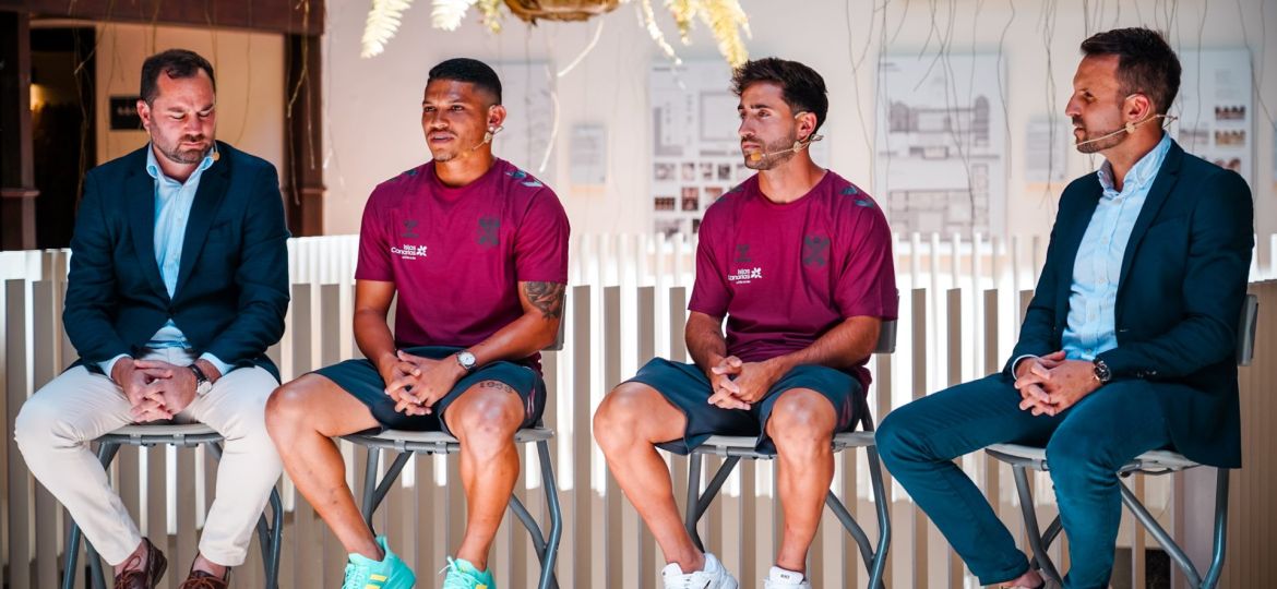Presentación de Fabricio y Nacho Gil (CD Tenerife)