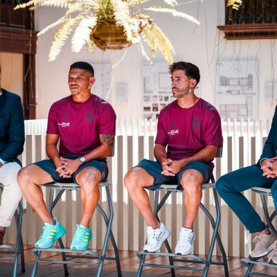 Presentación de Fabricio y Nacho Gil (CD Tenerife)