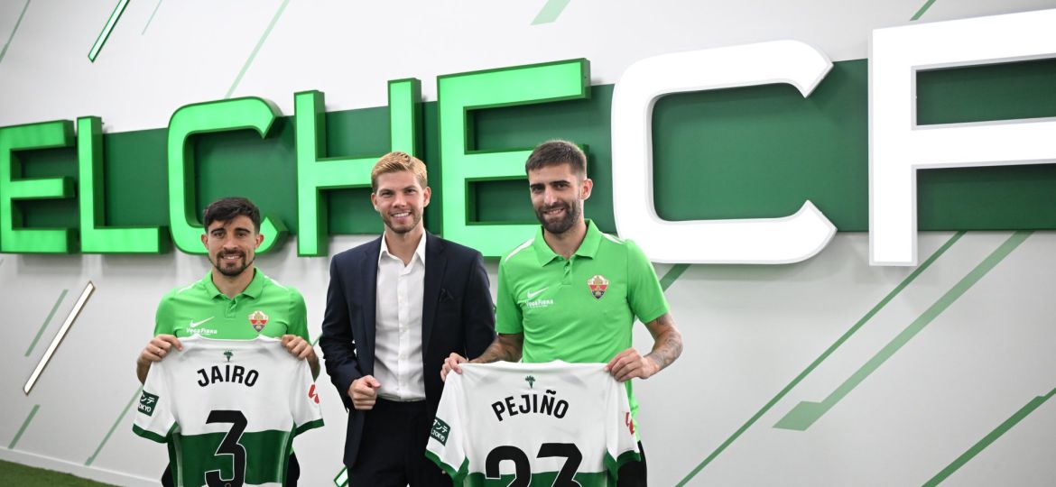 Presentación de Jairo y Pejiño como ilicitanos (@elchecf)