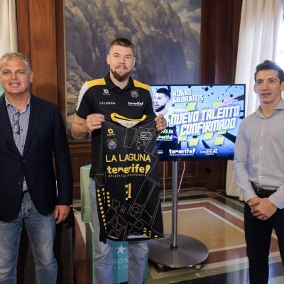 Presentación de Rokas Giedraitis (CB Canarias)