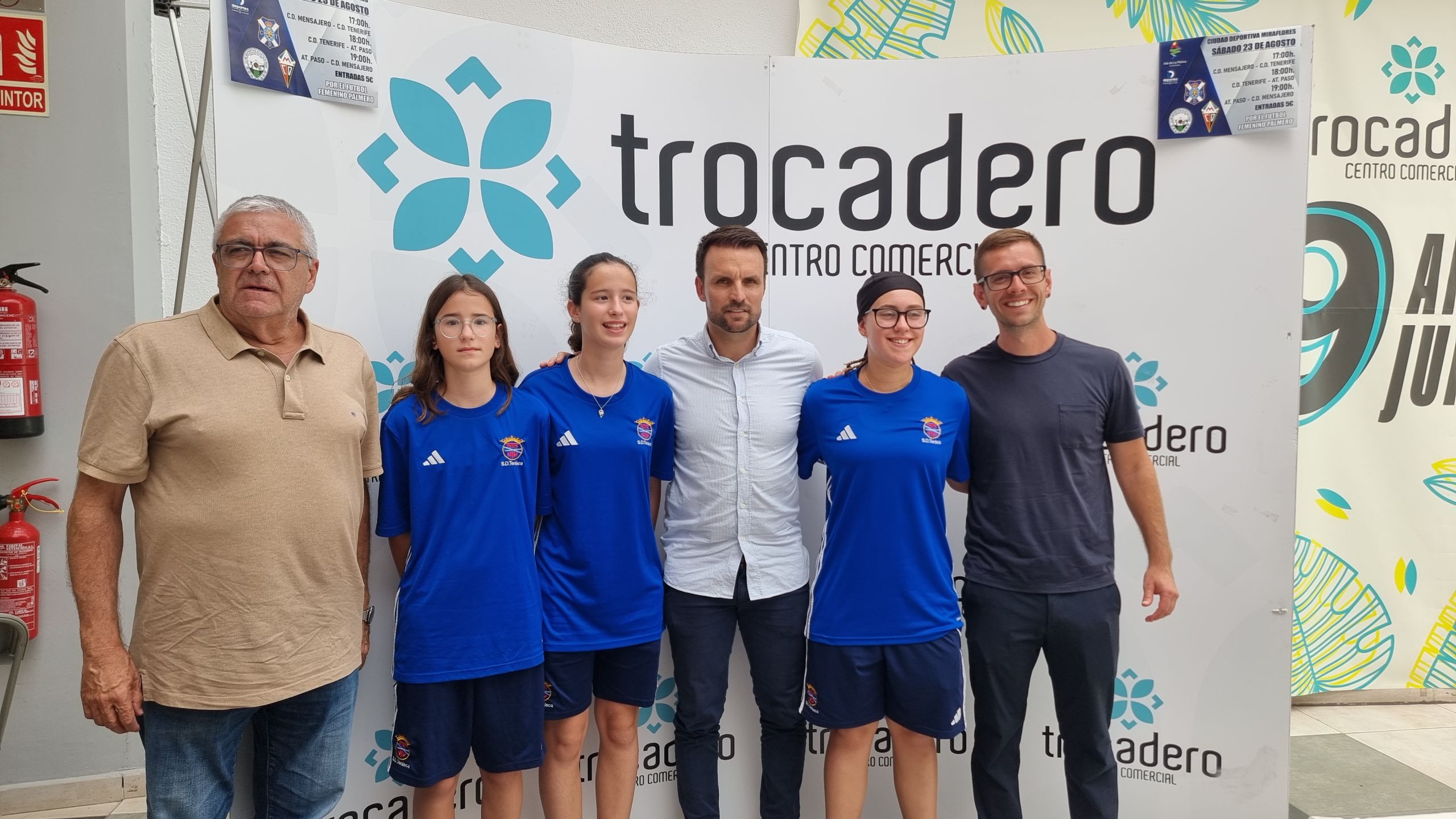 Presentación del 'I Triangular Pretemporada La Isla Bonita' (CD Tenerife)