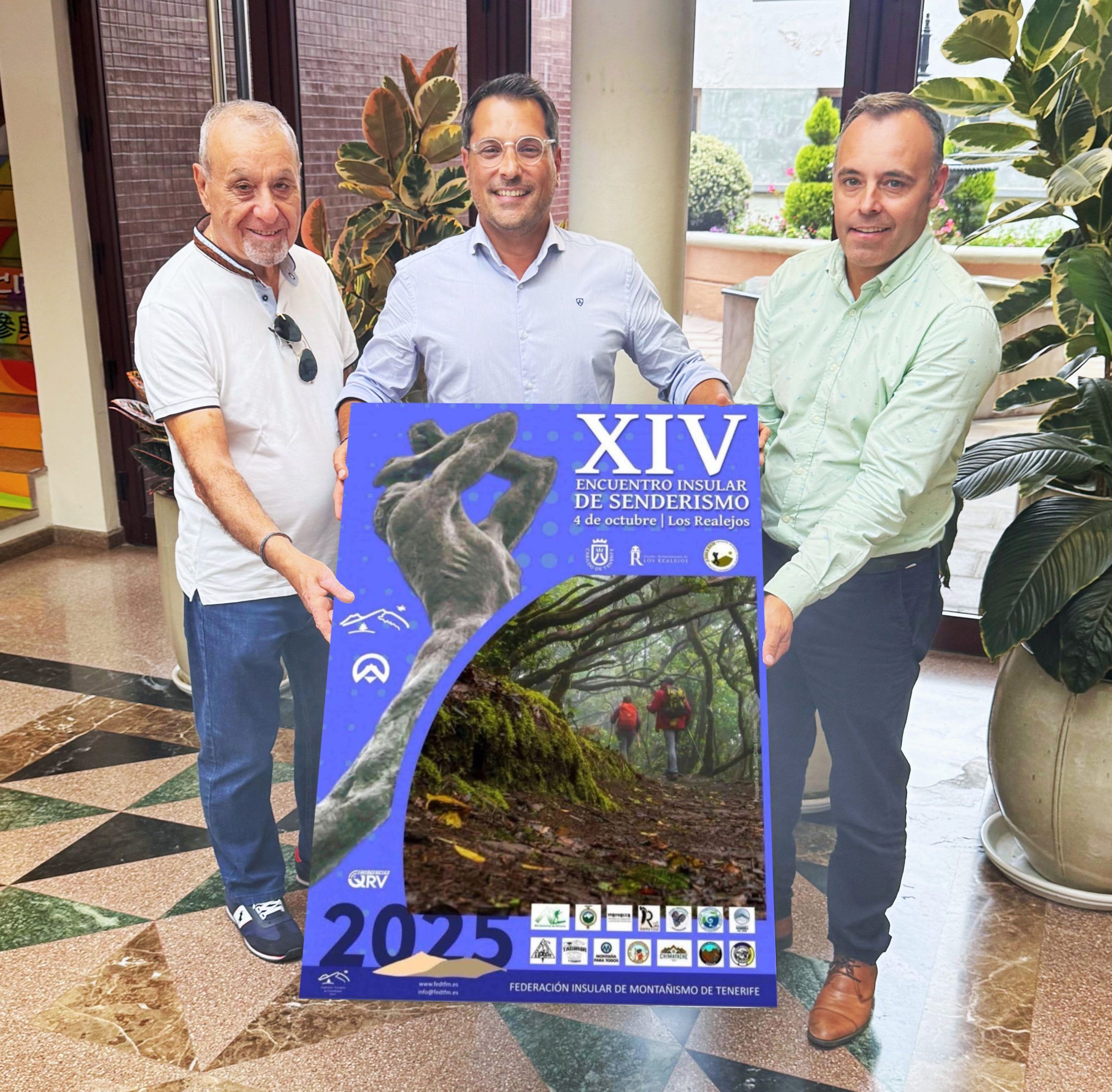 Presentación del encuentro de senderismo (LOS REALEJOS)