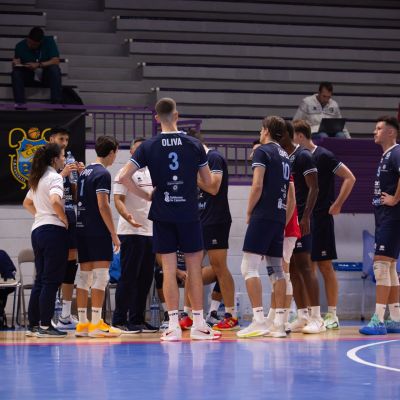 Tiempo muerto durante el último partido (CEDIDA)
