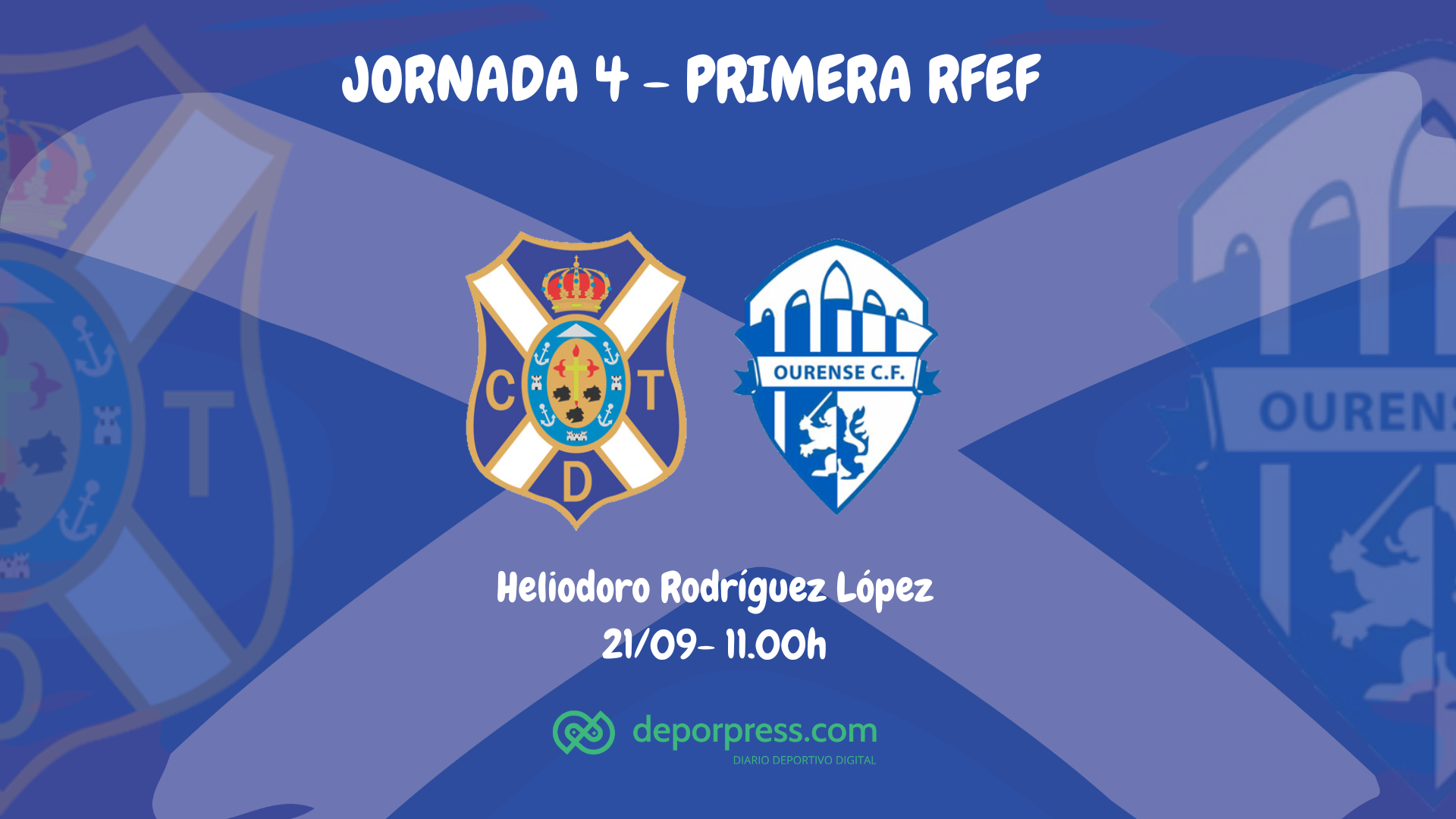 Previa CD Tenerife - Ourense CF