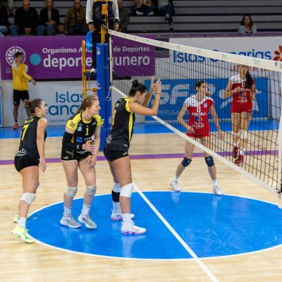 Acción del derbi entre el Aguere y el Arona (CEDIDA)