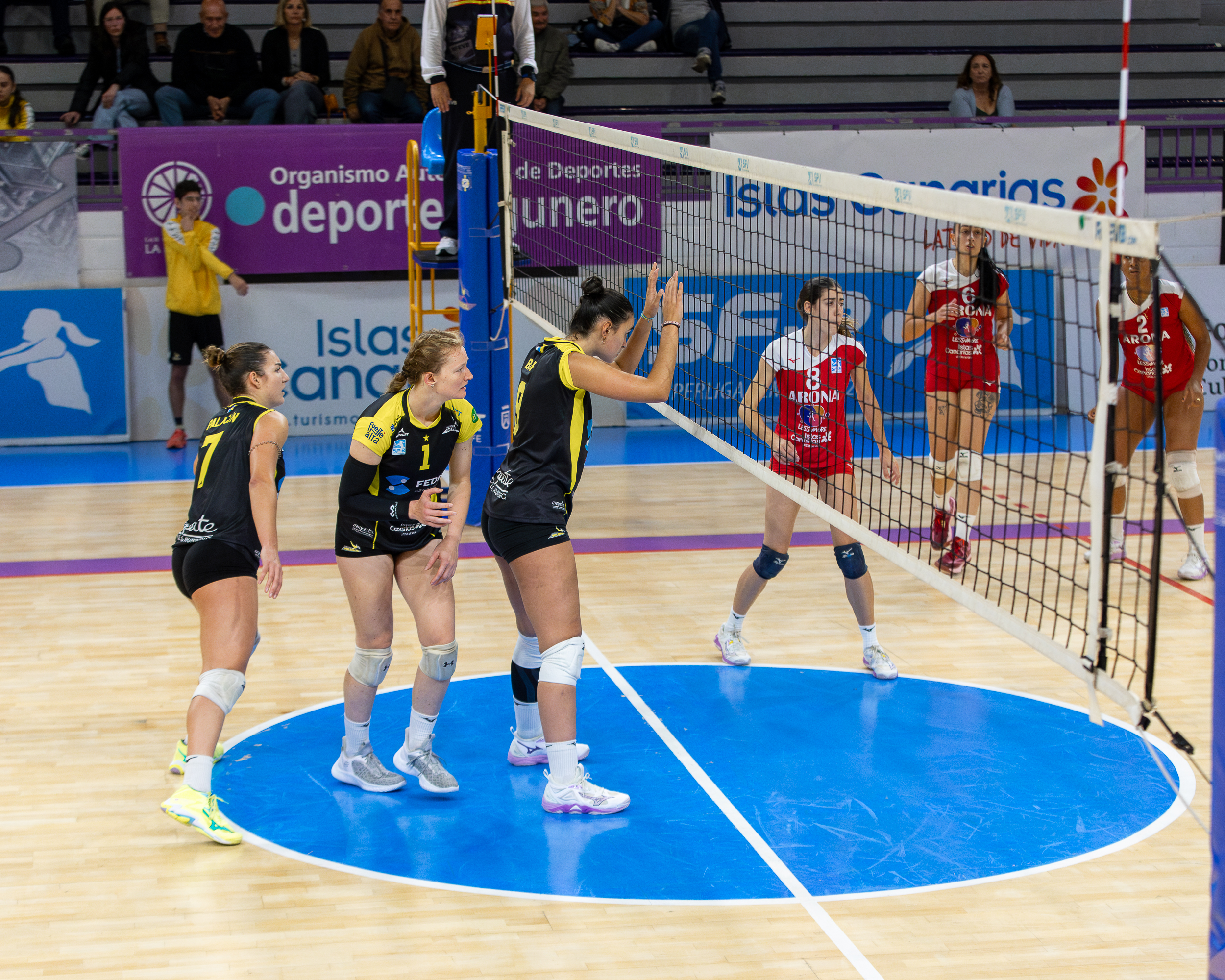 Acción del derbi entre el Aguere y el Arona (CEDIDA)