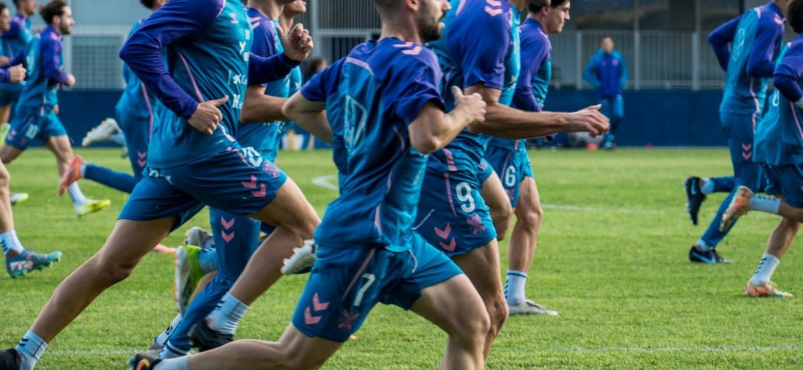 Primer entrenamiento tras el parón navideño (CD Tenerife)
