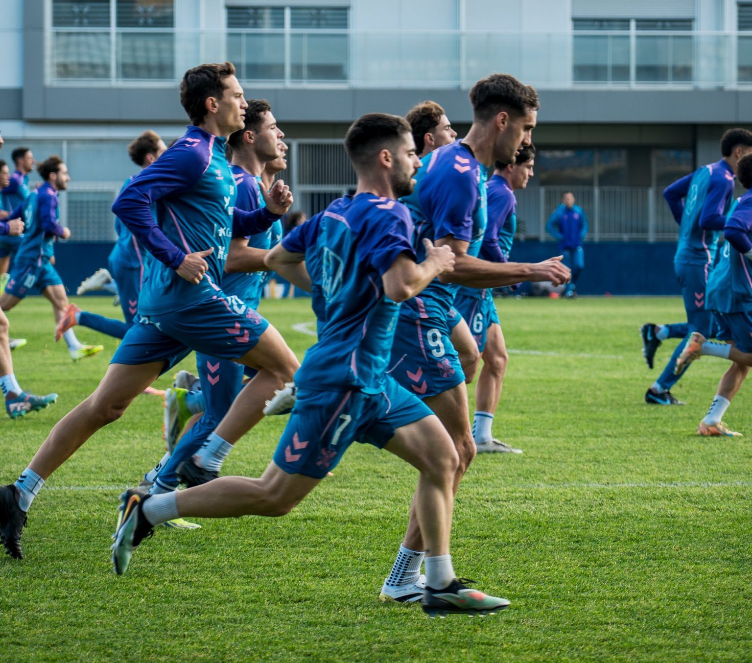 Primer entrenamiento tras el parón navideño (CD Tenerife)