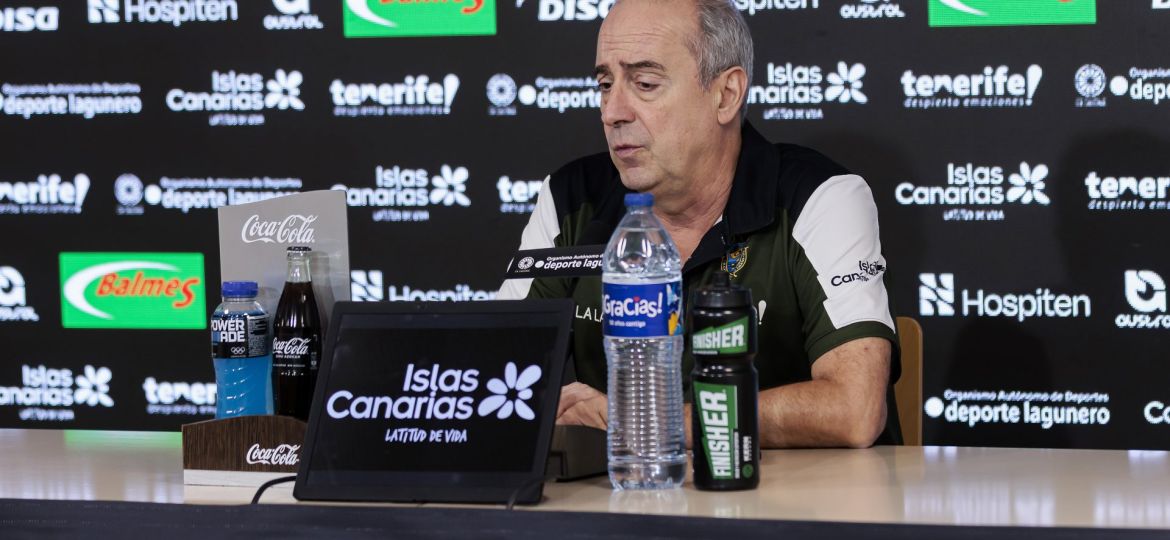 Txus Vidorreta en rueda de prensa (CEDIDA)