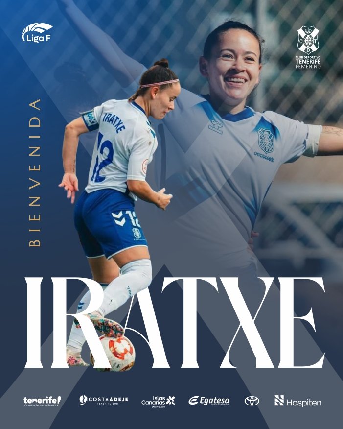 Iratxe Pérez jugará en el equipo de Liga F (CEDIDA)