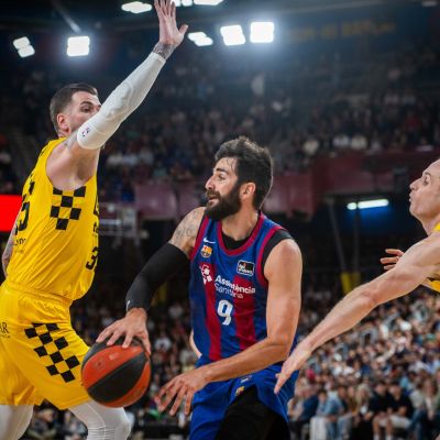 Ricky Rubio jugando contra el CB Canarias (ACB Media)