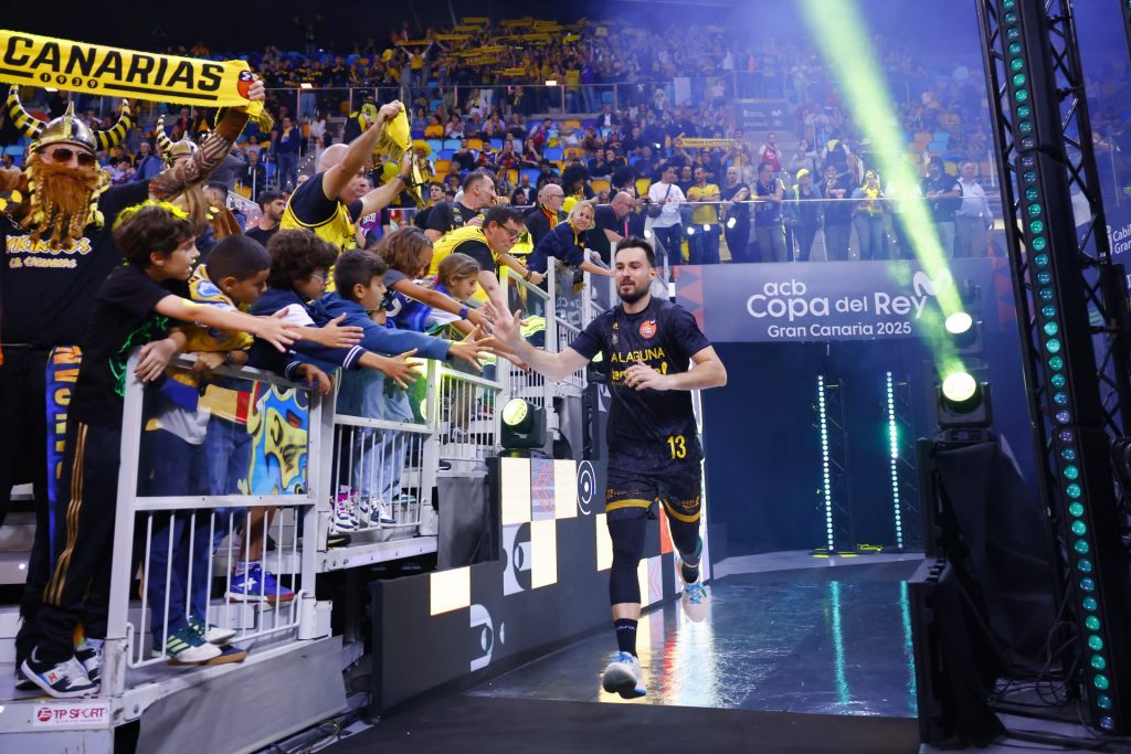 Lluís Costa en la presentación de la Copa del Rey (ACB Media / Emilio Cobos)