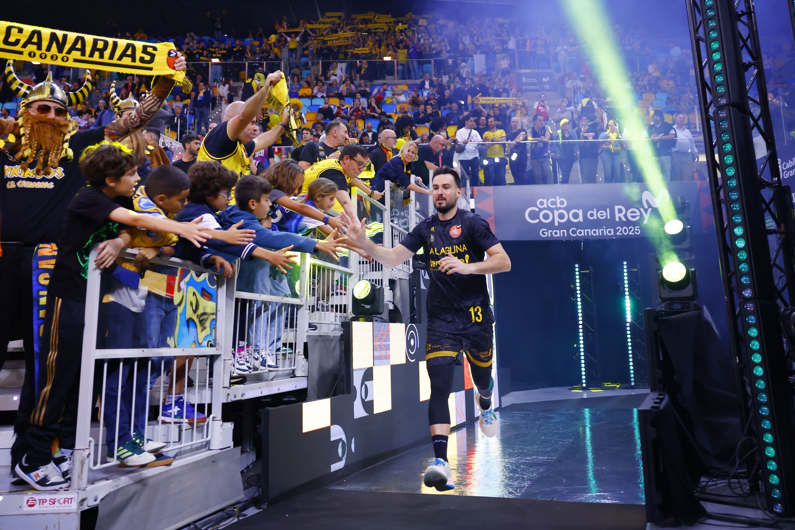 Lluís Costa en la presentación de la Copa del Rey (ACB Media / Emilio Cobos)
