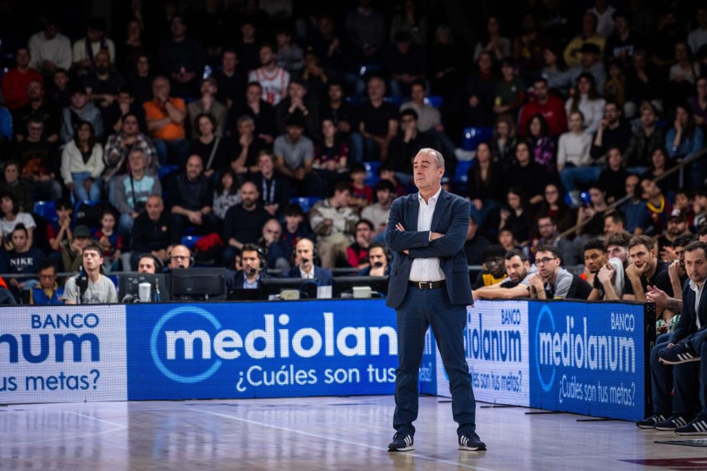 Txus Vidorreta en el Palau (ACB Media / Marc Graupera)