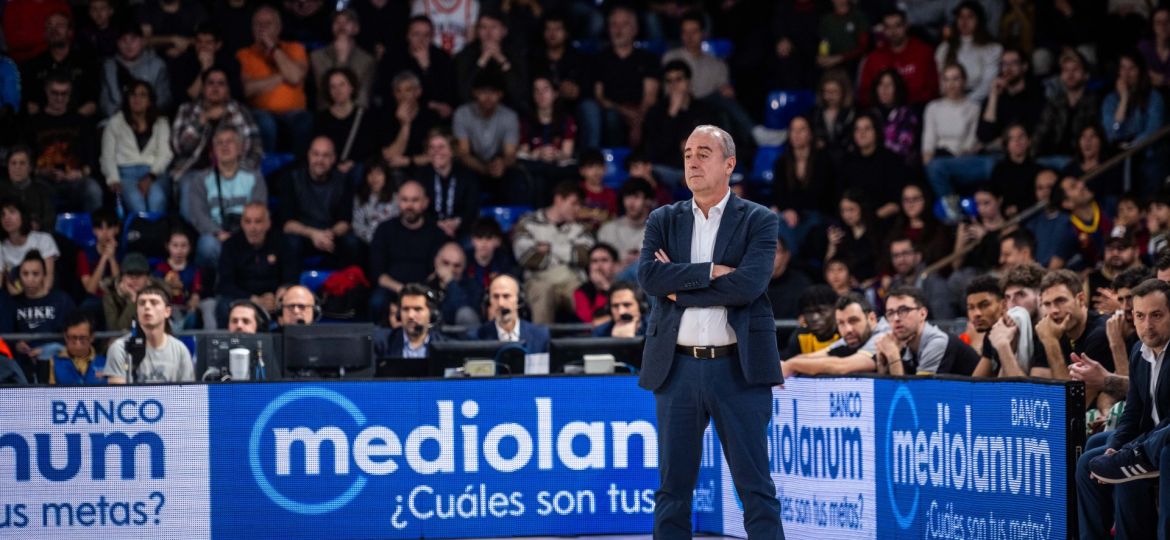 Txus Vidorreta en el Palau (ACB Media / Marc Graupera)